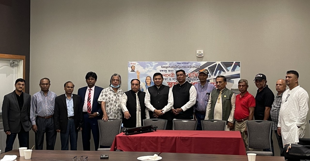 ওয়াশিংটনে স্বপ্নের পদ্মা সেতু উদ্বোধন আনন্দোৎসব