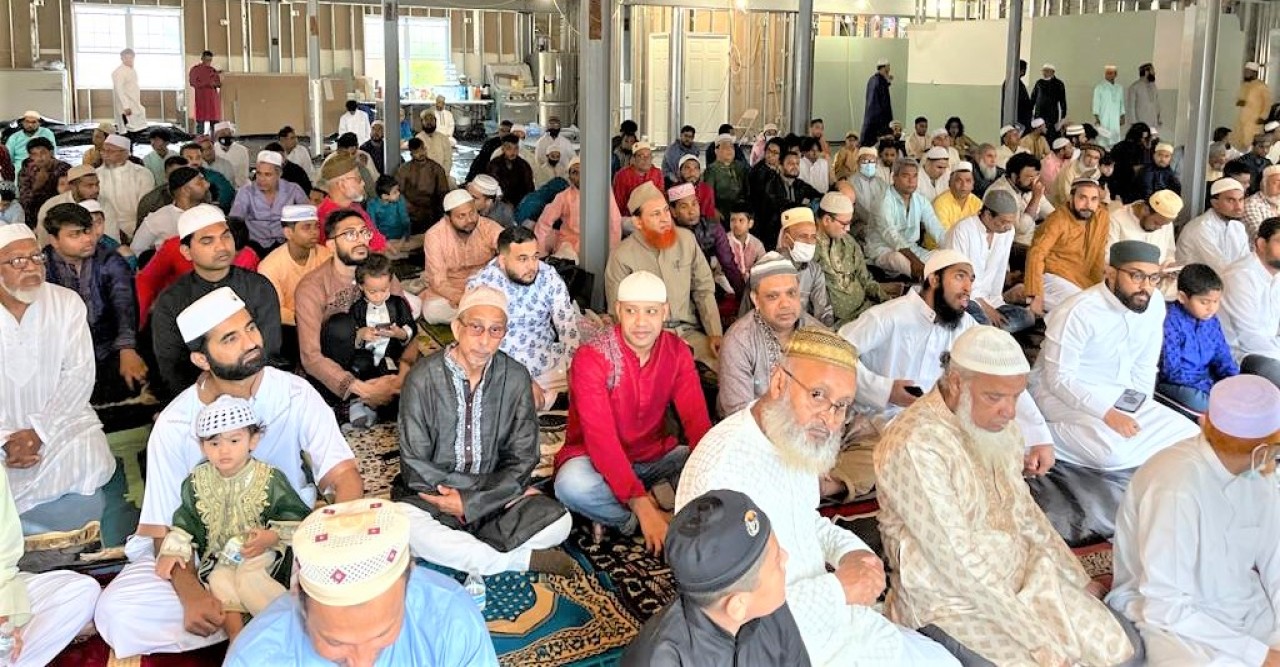 আটলান্টিক সিটিতেও ধর্মীয় ভাবগাম্ভীর্যের মধ্য দিয়ে পালিত হল ঈদুল আযহার নামাজের জামাত