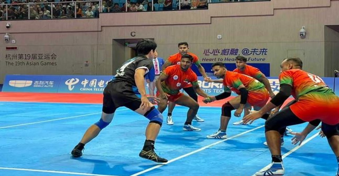এশিয়ান গেমস : কাবাডিতে জাপানকে উড়িয়ে দারুণ শুরু বাংলাদেশের