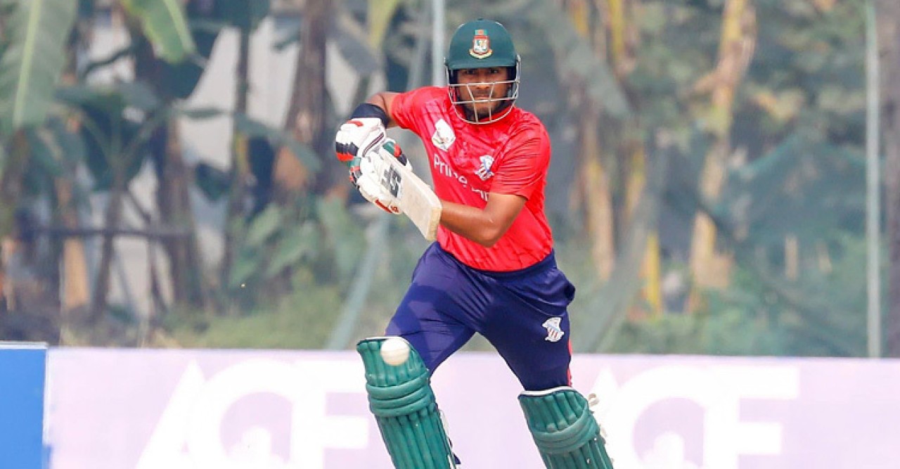 নাইম শেখের ঝোড়ো সেঞ্চুরিতে বিশাল জয় প্রাইম ব্যাংকের