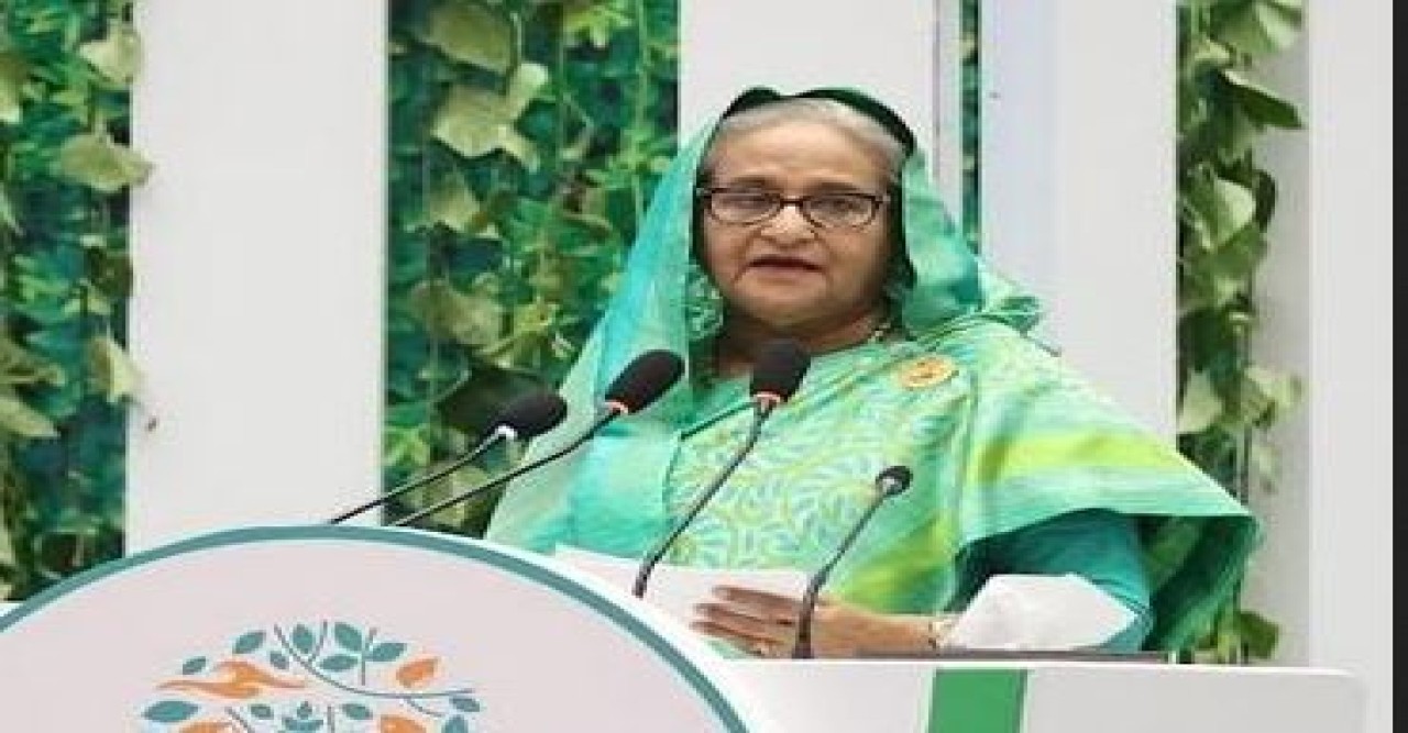 যুদ্ধ ব্যয়ের অর্থ জলবায়ু পরিবর্তনে ব্যবহার হলে বিশ্ব রক্ষা পেত: প্রধানমন্ত্রী