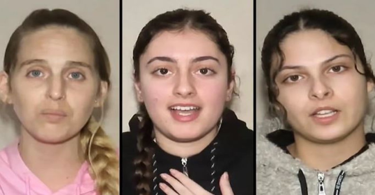 গাজায় জিম্মি তিন ইসরায়েলি নারীর ভিডিও প্রকাশ করল হামাস