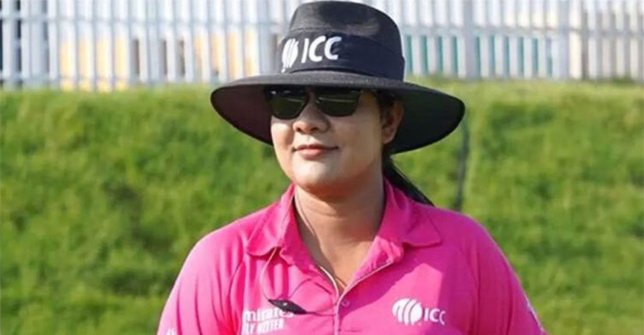 প্রথমবার বাংলাদেশে পুরুষদের ক্রিকেটে নারী আম্পায়ার জেসি