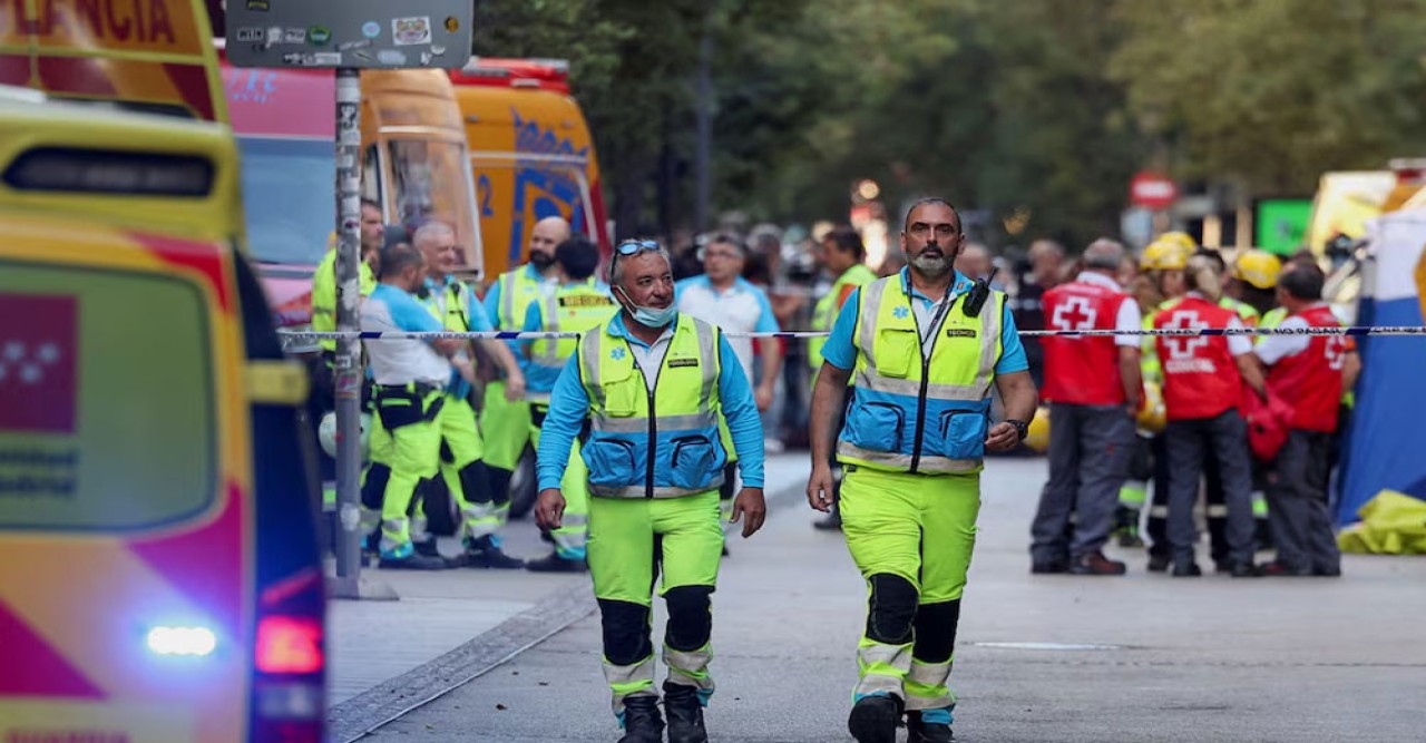 মাদ্রিদে ভবন ধসে নিহত ৪