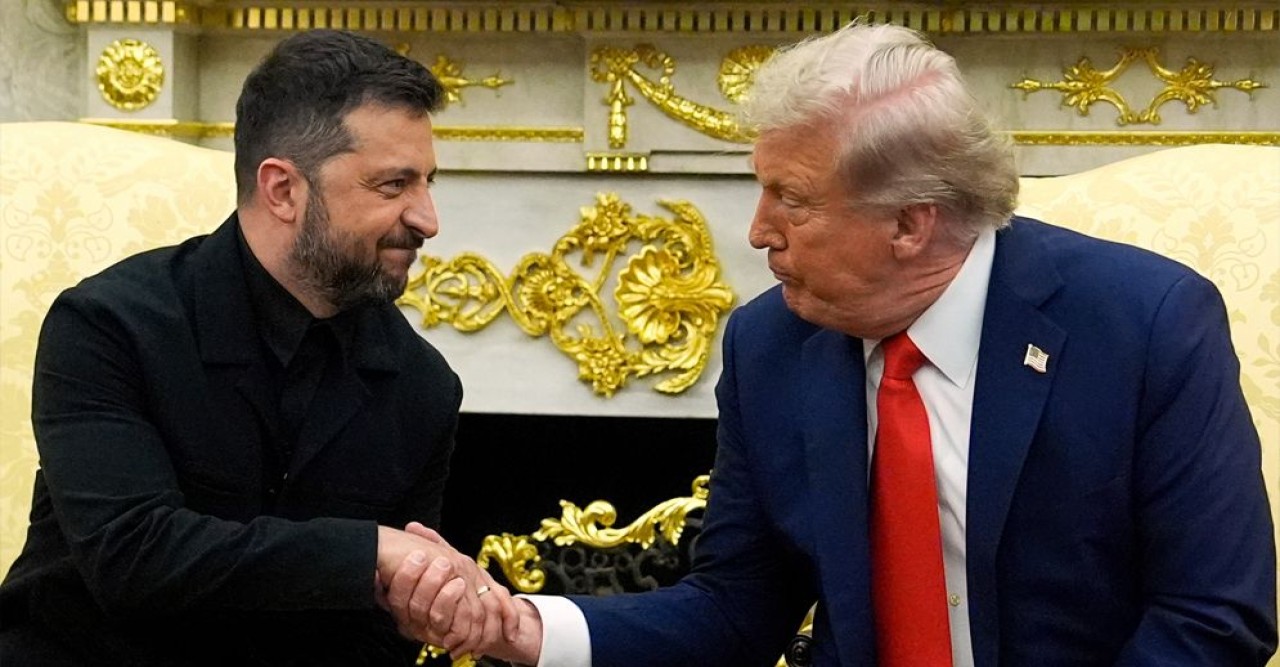 ট্রাম্পের সঙ্গে বৈঠকে বসছেন জেলেনস্কি