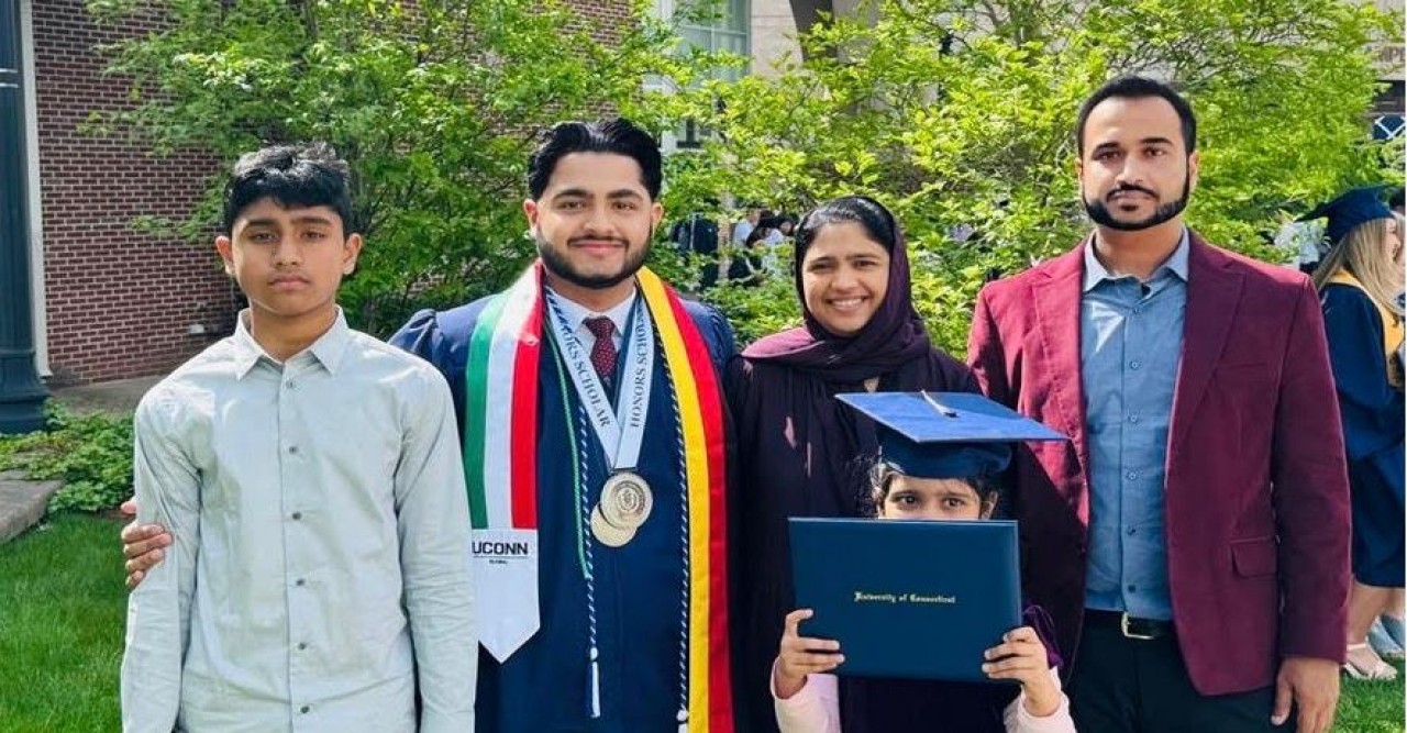 যুক্তরাষ্ট্রের কানেকটিকাটে বাংলাদেশি বংশদ্ভূত শিক্ষার্থী সাইফের অনন্য সাফল্য