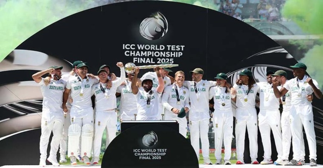 অবশেষে দক্ষিণ আফ্রিকার নামের পাশে বিশ্বচ্যাম্পিয়ন