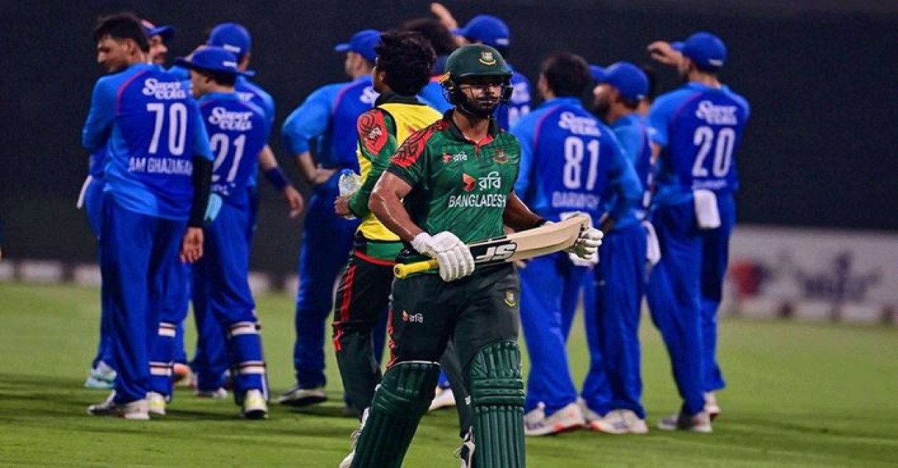 আফগানদের কাছে টানা তৃতীয় সিরিজ হারল টাইগাররা