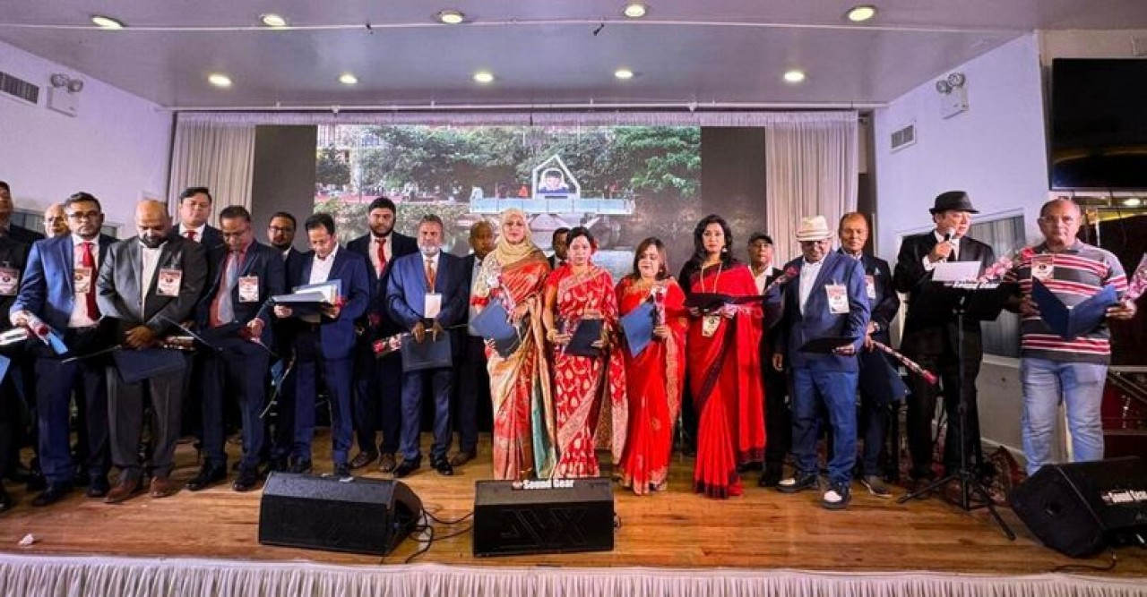 নিউইয়র্কে নারায়ণগঞ্জ জেলা সমিতি উত্তর আমেরিকার বর্ণিল অভিষেক