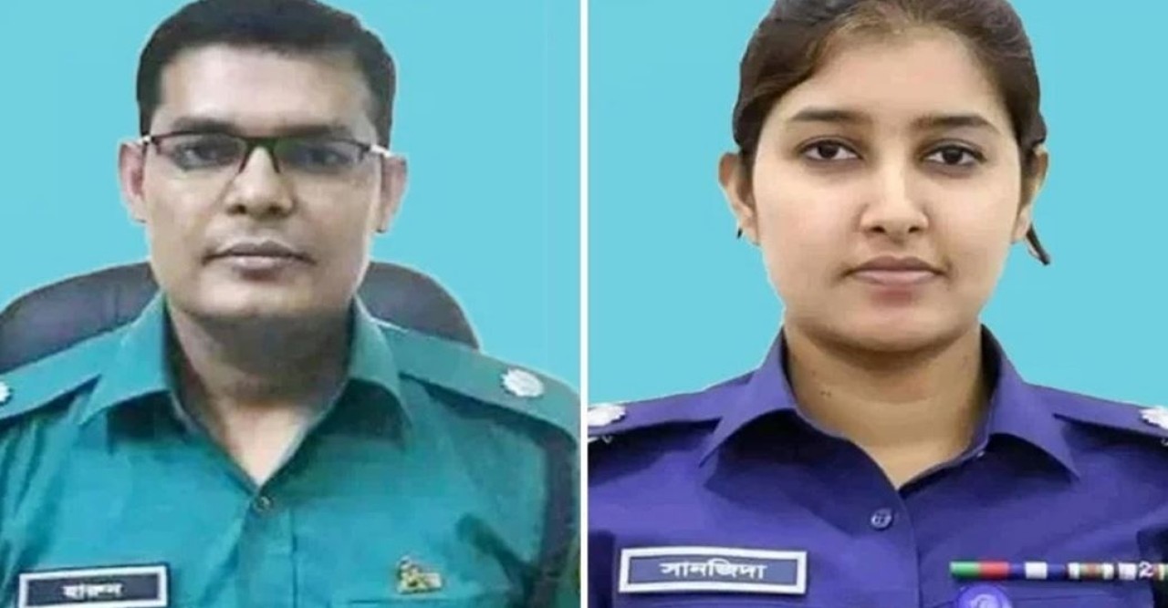 এডিসি হারুনকাণ্ড সেই এডিসি সানজিদাসহ পুলিশের ৩৫ কর্মকর্তাকে বদলি