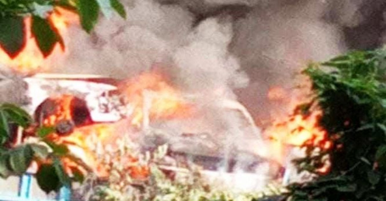 শাহবাগ থানার ডাম্পিং জোনের আগুন নিয়ন্ত্রণে