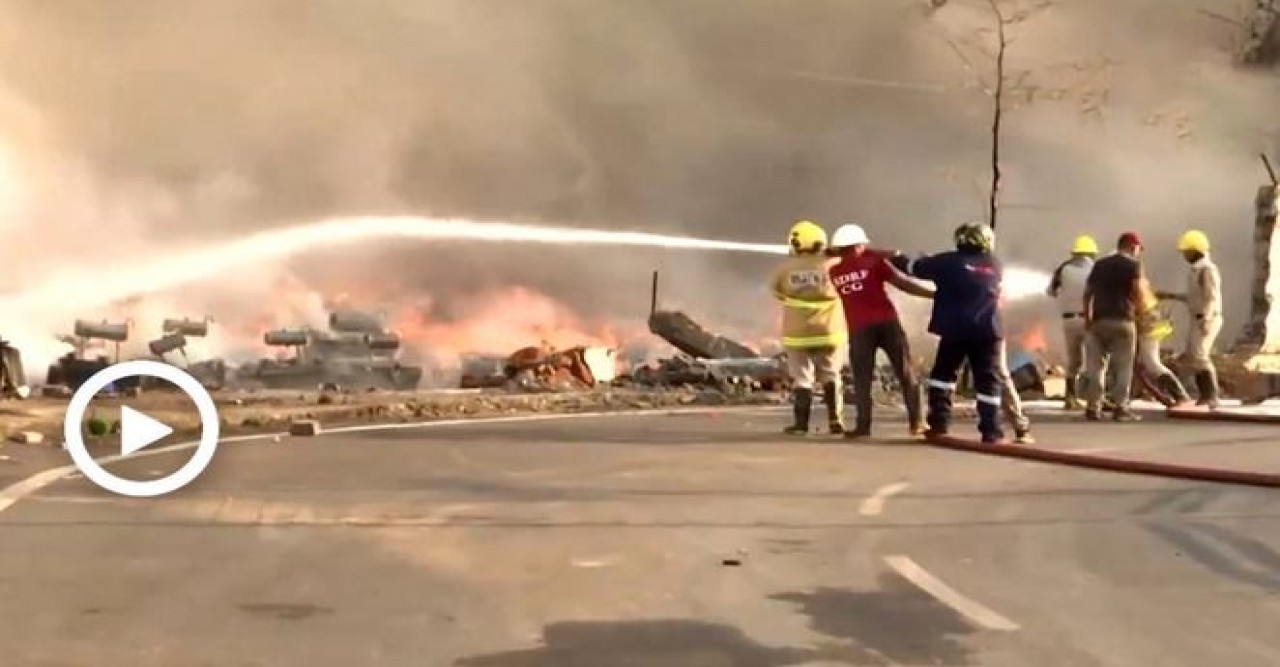 ছত্তিশগড়ে বিশাল অগ্নিকাণ্ড, পুড়ল ১৫০০ ট্রান্সফর্মার