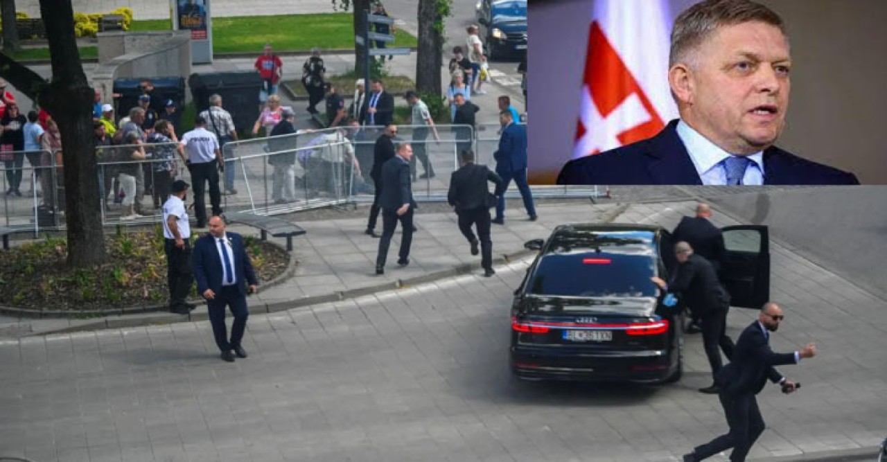 স্লোভাকিয়ার প্রধানমন্ত্রীকে গুলি, অবস্থা আশঙ্কাজনক