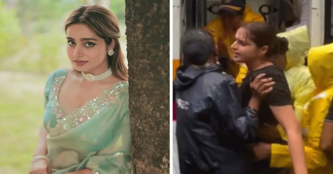 শিক্ষার্থীদের বিক্ষোভে গিয়ে আটক, পরে মুক্ত ‘ধুরন্ধর’ অভিনেত্রী আয়েশা খান