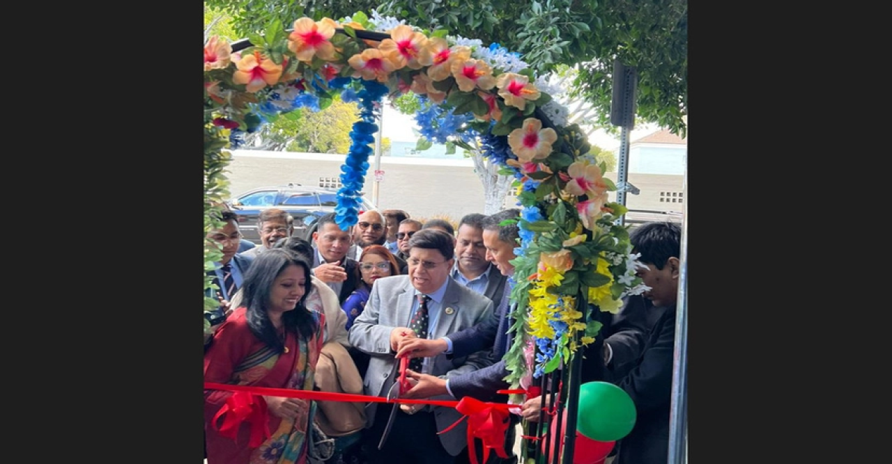 লস অ্যাঞ্জেলসে বাংলাদেশ কনস্যুলেটের নিজস্ব ভবন উদ্বোধন