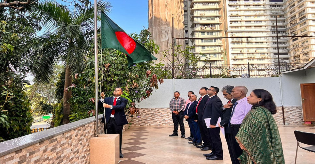 মুম্বাই উপ-হাইকমিশনে স্বাধীনতা ও জাতীয় দিবস উদযাপন