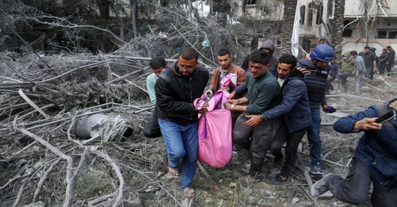 গাজায় ফিলিস্তিনি মৃতের সংখ্যা বেড়ে ৩১৫৫৩