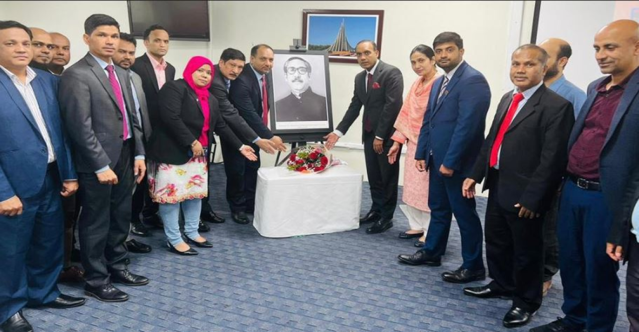 নিউইয়র্কস্থ বাংলাদেশ কনস্যুলেট জেনারেল এ ” ঐতিহাসিক মুজিবনগর দিবস”পালিত