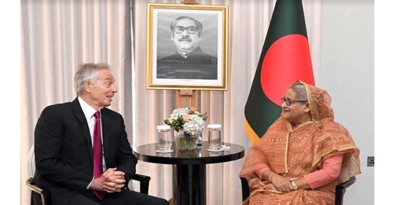 বাংলাদেশের অর্থনৈতিক অগ্রগতির প্রশংসা টনি ব্লেয়ারের