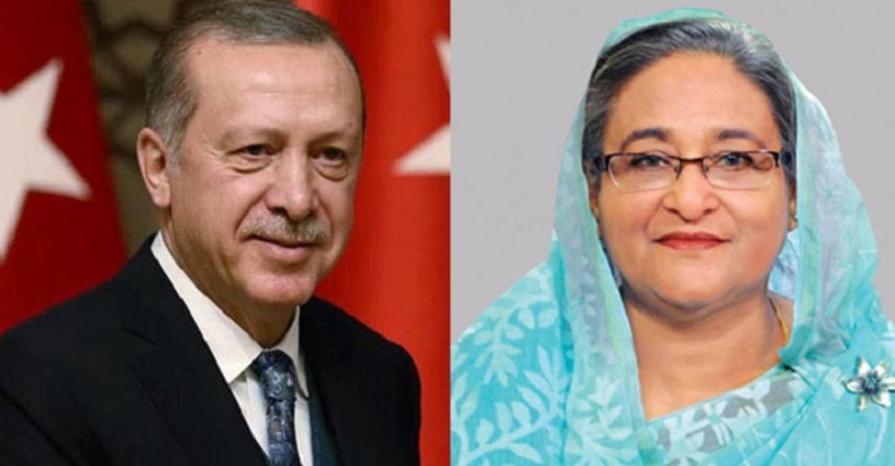 এরদোয়ানকে অভিনন্দন জানিয়েছেন প্রধানমন্ত্রী শেখ হাসিনা