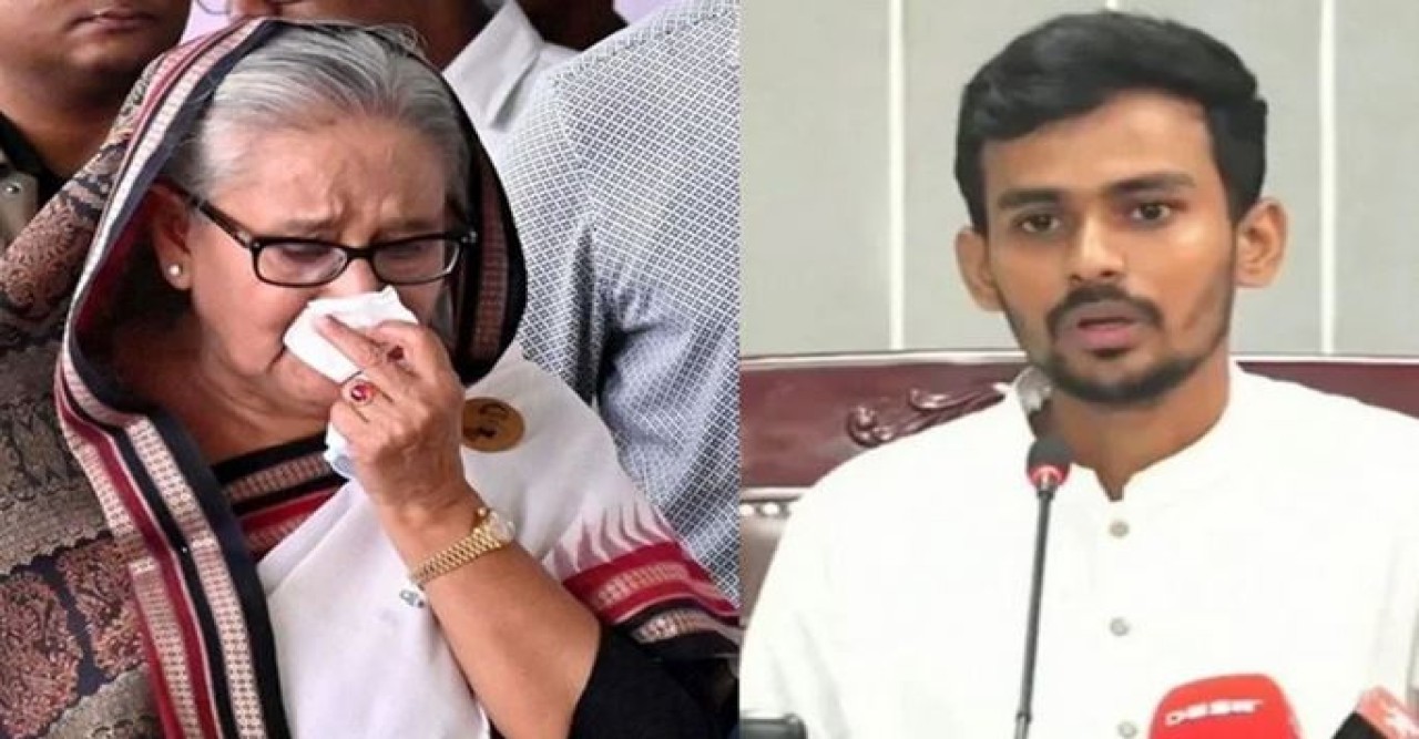 ছাত্র-জনতা গণভবনের কাছাকাছি চলে আসায় পদত্যাগপত্র না দিয়েই পালান হাসিনা : আসিফ মাহমুদ