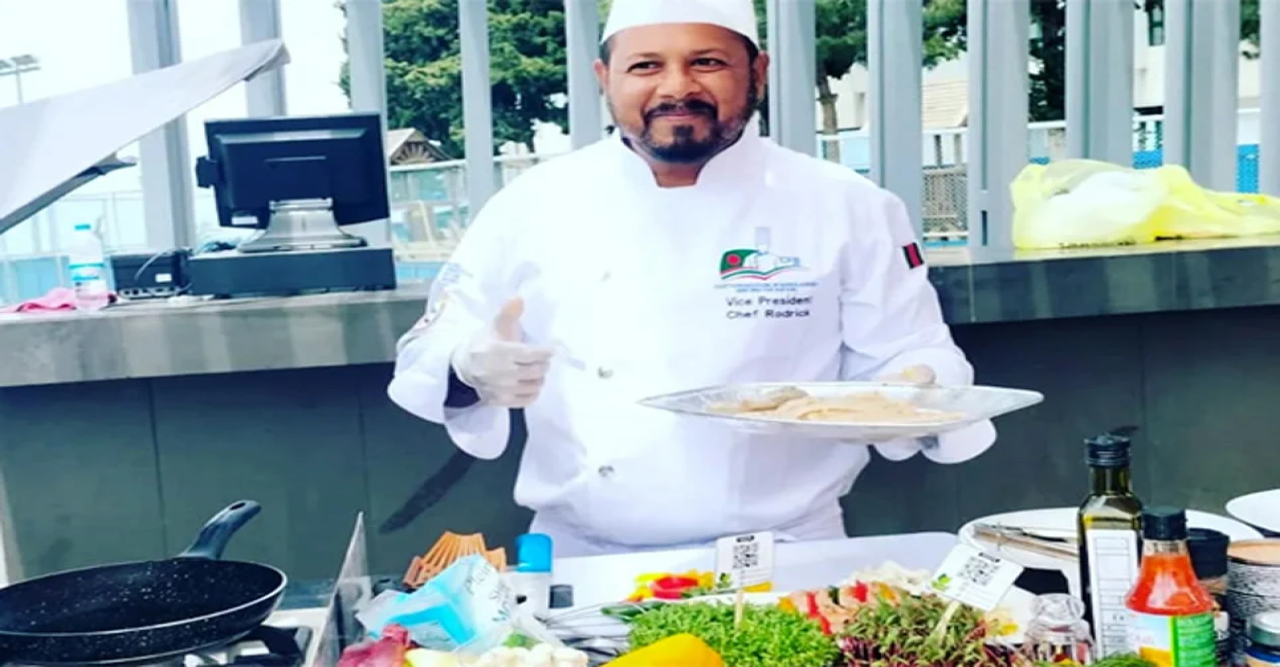 রান্না প্রতিযোগিতা: ৪০ দেশের মধ্যে দ্বিতীয় বাংলাদেশ বিমানের শেফ