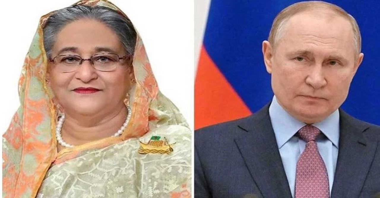 পুতিনকে অভিনন্দন জানালেন শেখ হাসিনা