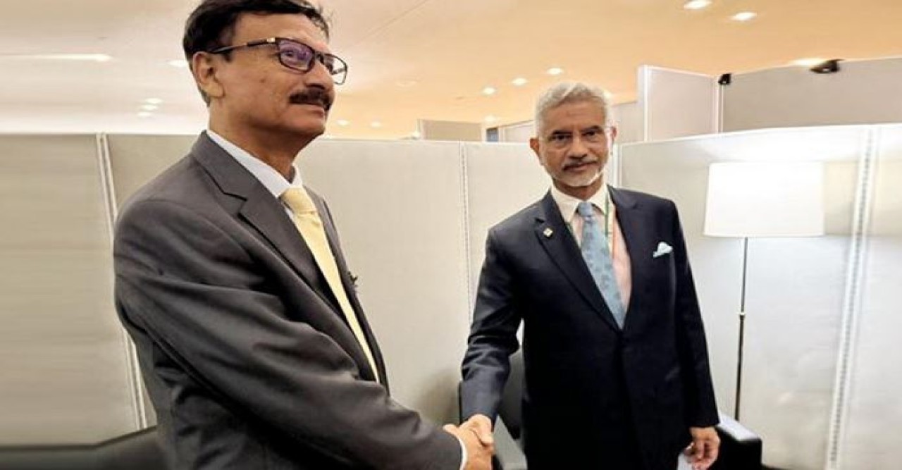 নিউইয়র্কে পররাষ্ট্র উপদেষ্টার সঙ্গে জয়শঙ্করের বৈঠক  অনুষ্ঠিত