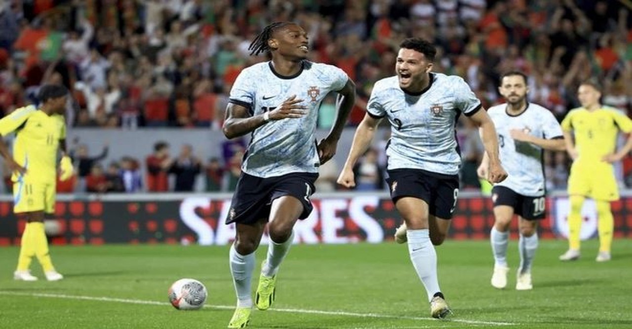 রোনালদোকে ছাড়া পর্তুগালের গোল উৎসব