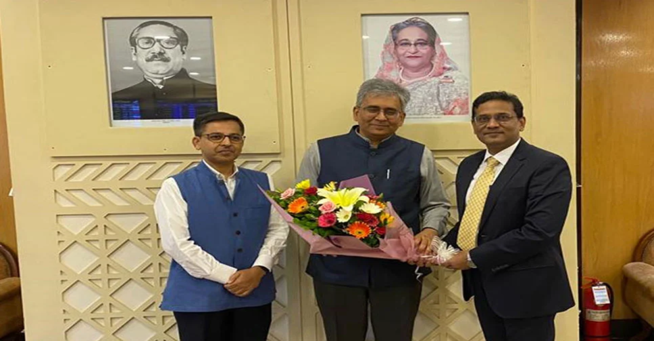 ঢাকায় ভারতের পররাষ্ট্র স‌চিব সৌরভ কুমার