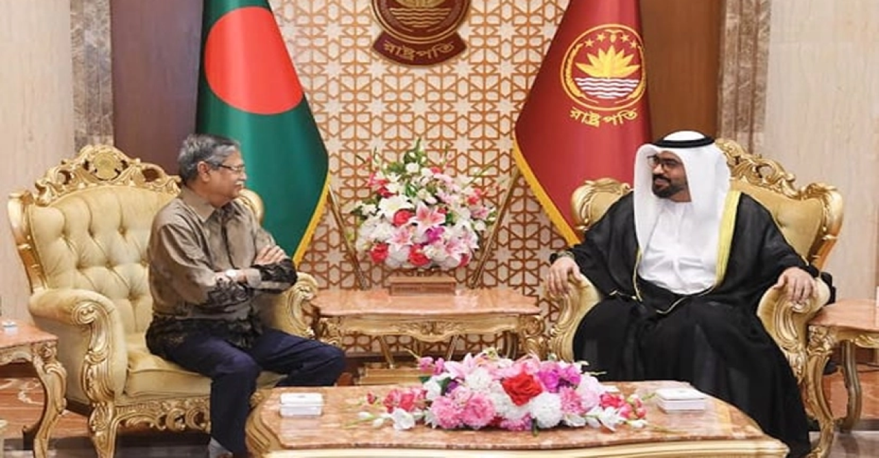 রাষ্ট্রপতির সঙ্গে সংযুক্ত আরব আমিরাতের রাষ্ট্রদূতের সাক্ষাৎ