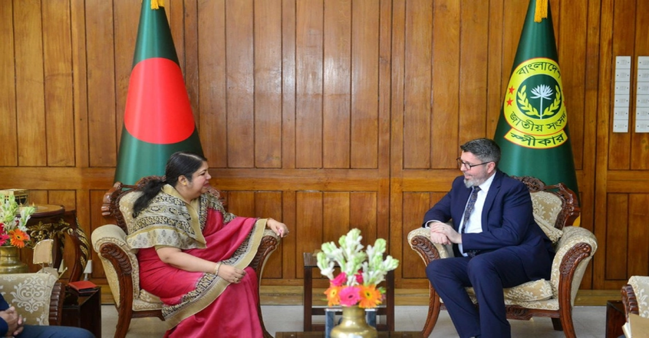 স্পিকারের সাথে কসোভো প্রজাতন্ত্রের রাষ্ট্রদূতের বিদায়ি সাক্ষাৎ