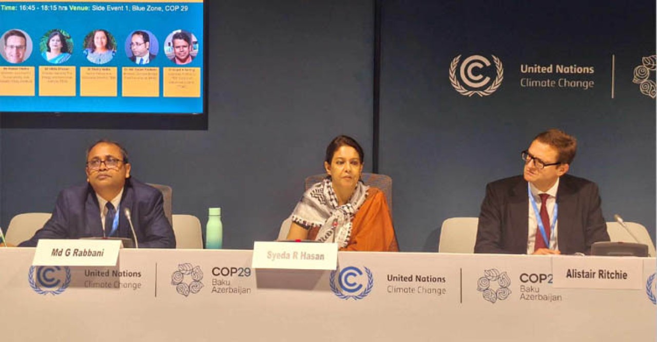 তহবিল না বাড়ালে ঝুঁকিপূর্ণ দেশগুলোর উন্নয়ন হুমকির মুখে পড়বে - রিজওয়ানা হাসান