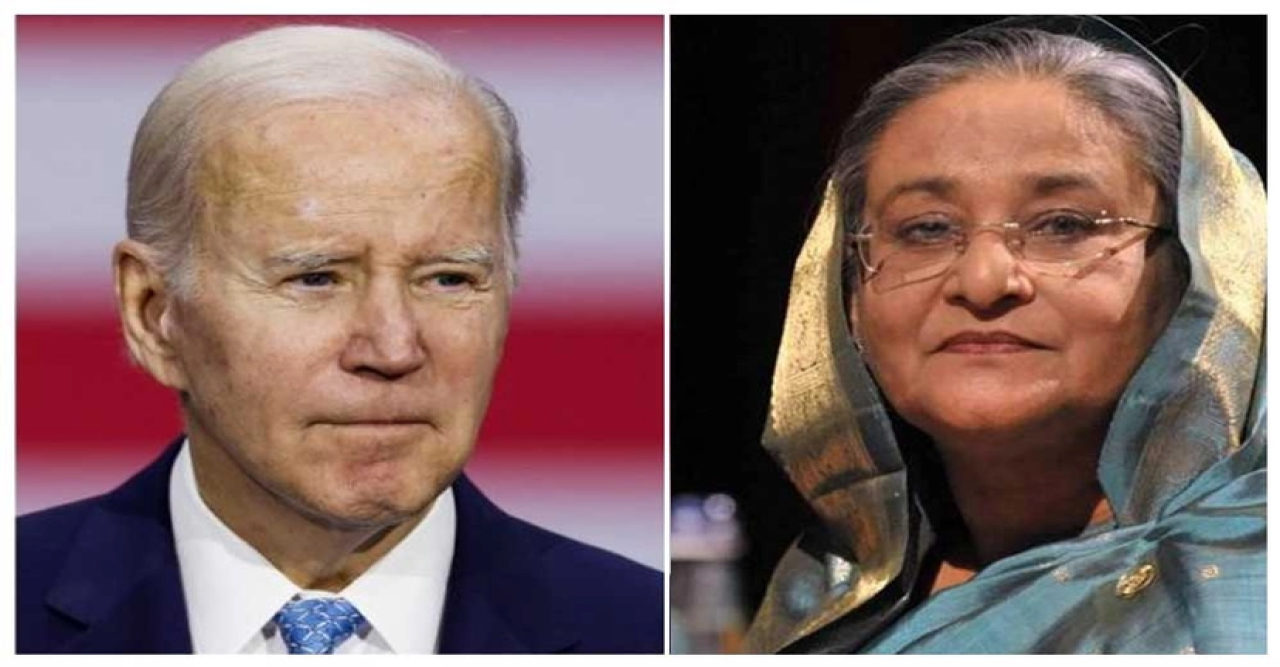বাইডেনকে শেখ হাসিনার চিঠি