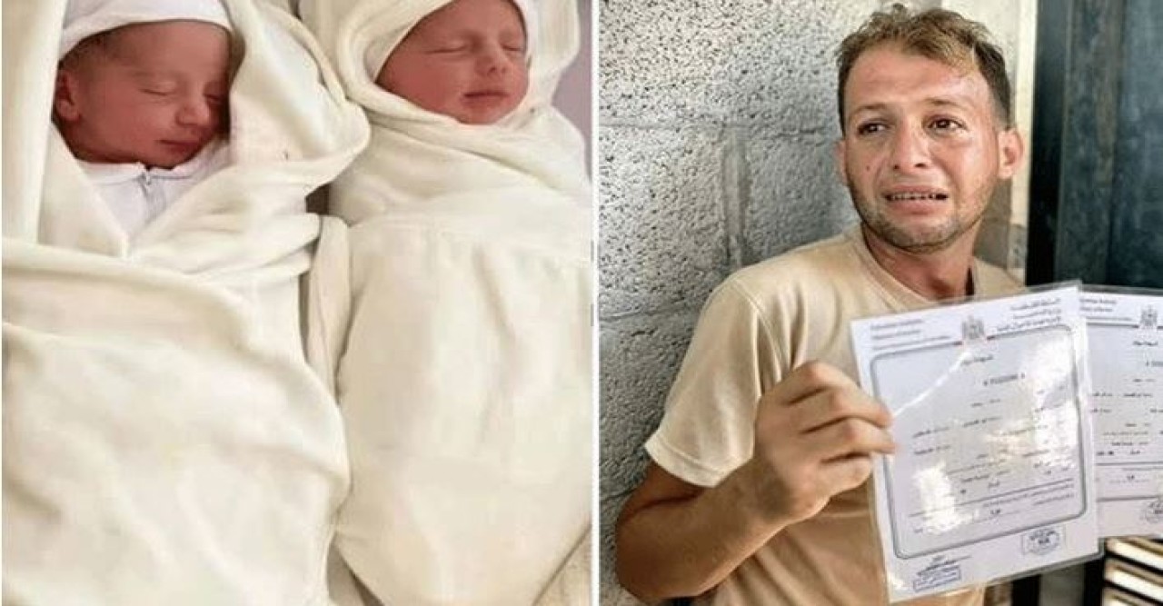 স্ত্রীসহ ৩ দিন বয়সী যমজ শিশু হারিয়ে পাগলপ্রায় ফিলিস্তিনি বাবা