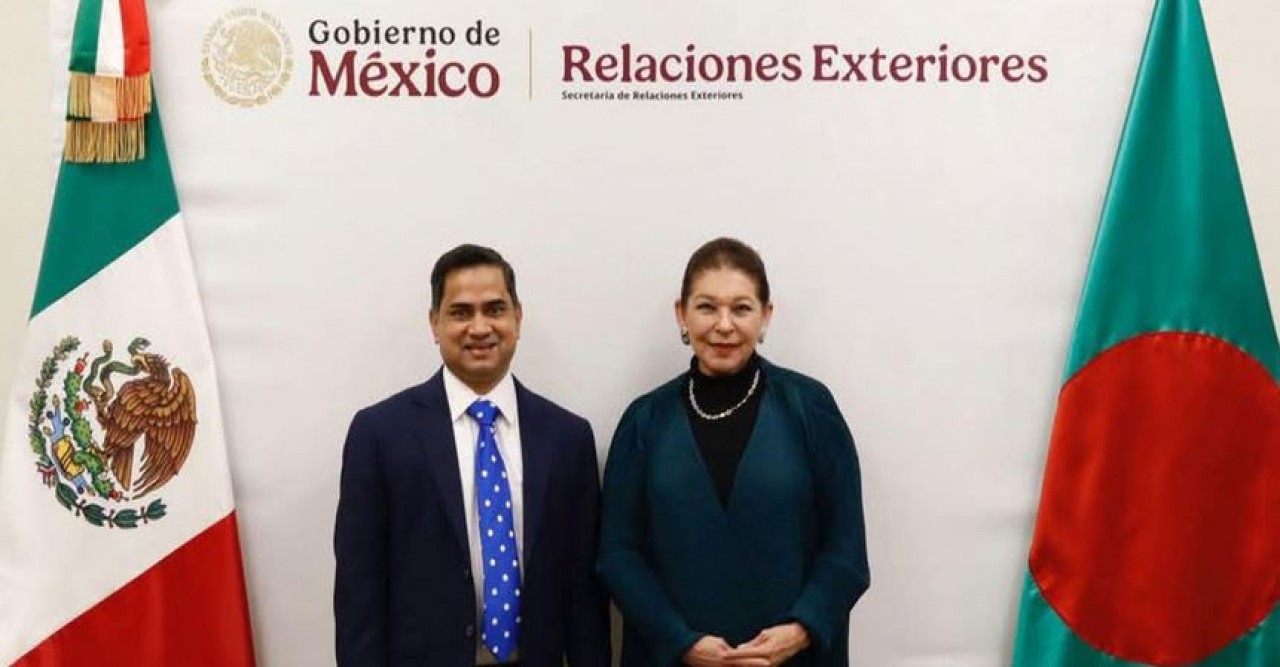 মেক্সিকোর উপ-পররাষ্ট্রমন্ত্রীর সঙ্গে বাংলাদেশের রাষ্ট্রদূতের বৈঠক