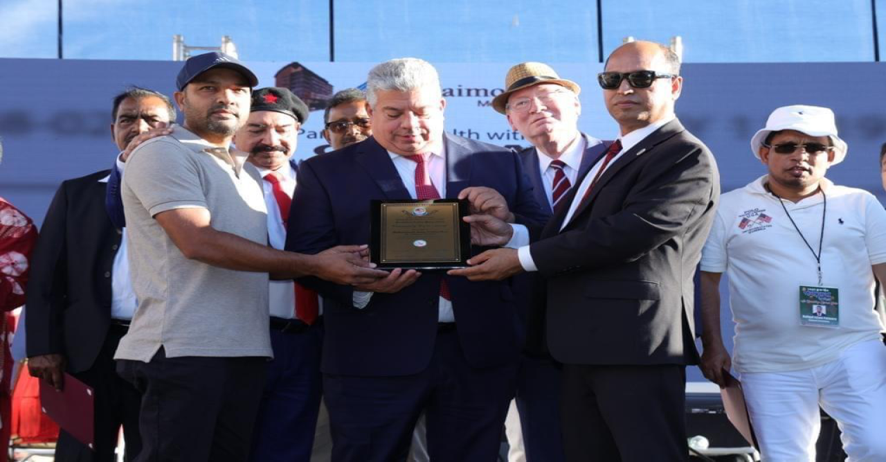 নিউইয়র্কে চার্চ-মাকডোনাল্ড বাংলাদেশী বিজিনেস এসোসিয়েশন’র সম্মাননা পেল সাংবাদিক আজিমউদ্দিন অভি