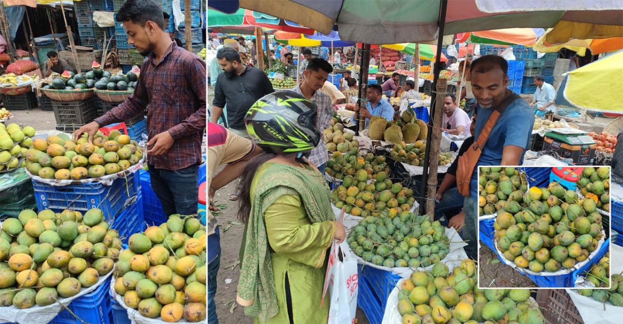 আম এসেছে বাজারে, দাম আসেনি নাগালে