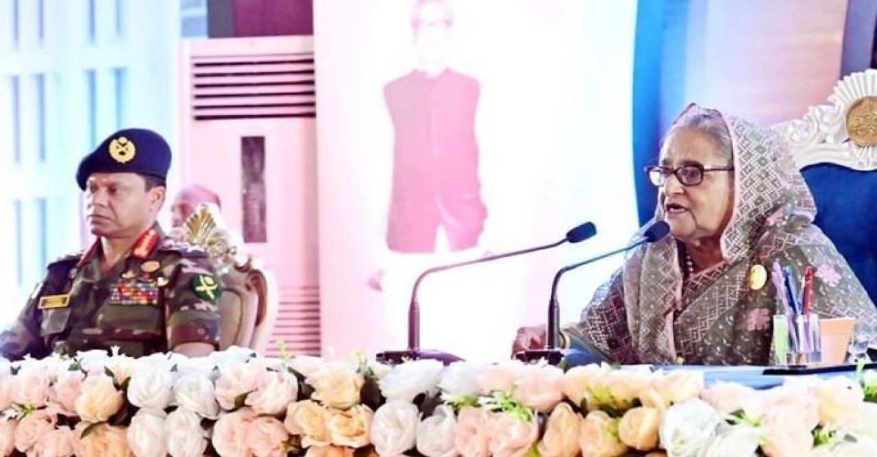 দেশের সার্বভৌমত্ব রক্ষায় বাংলাদেশ সর্বদা প্রস্তুত: প্রধানমন্ত্রী