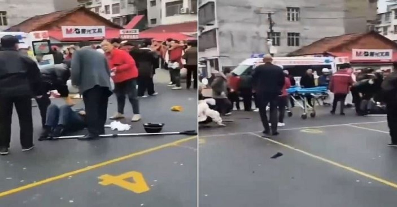 চীনে ফের ভিড়ের মধ্যে গাড়ি চালিয়ে দিলেন চালক