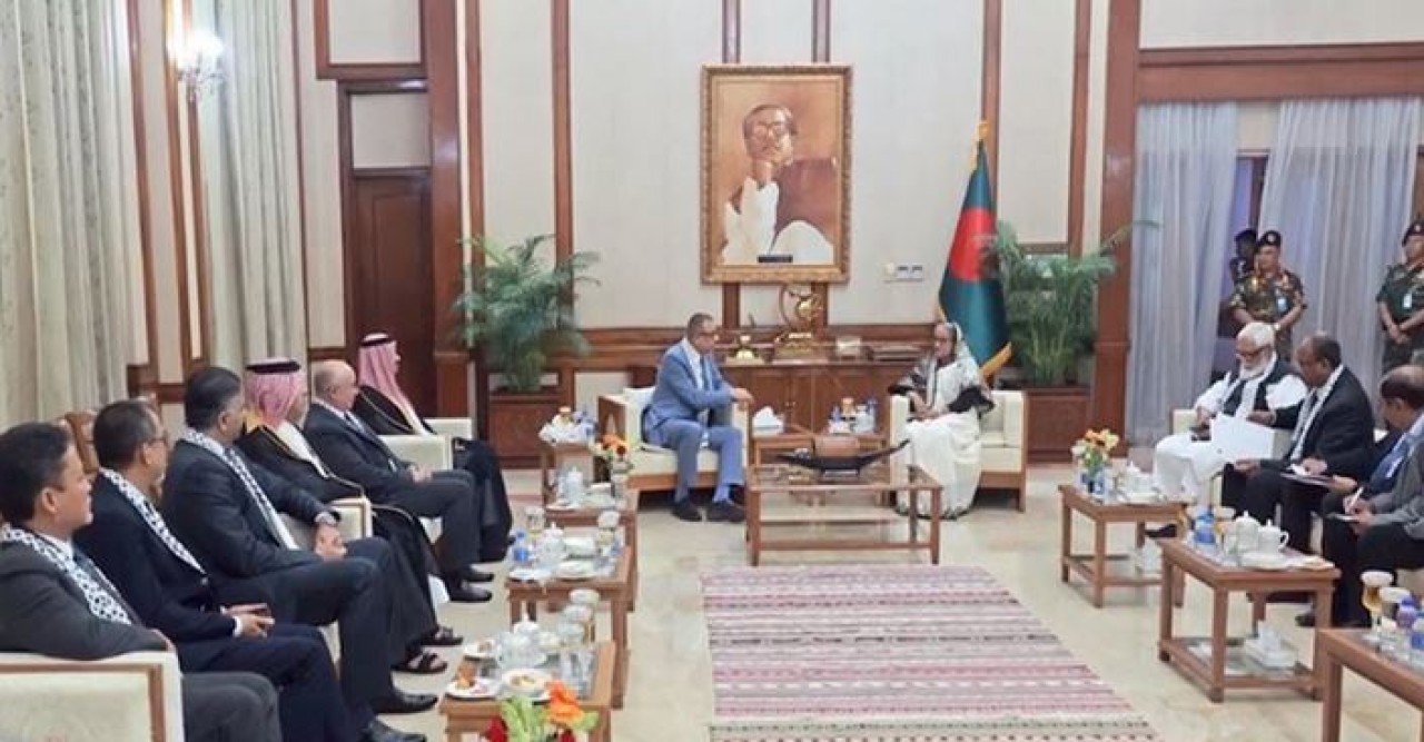 বাংলাদেশ ফিলিস্তিনের পাশে আছে : প্রধানমন্ত্রী