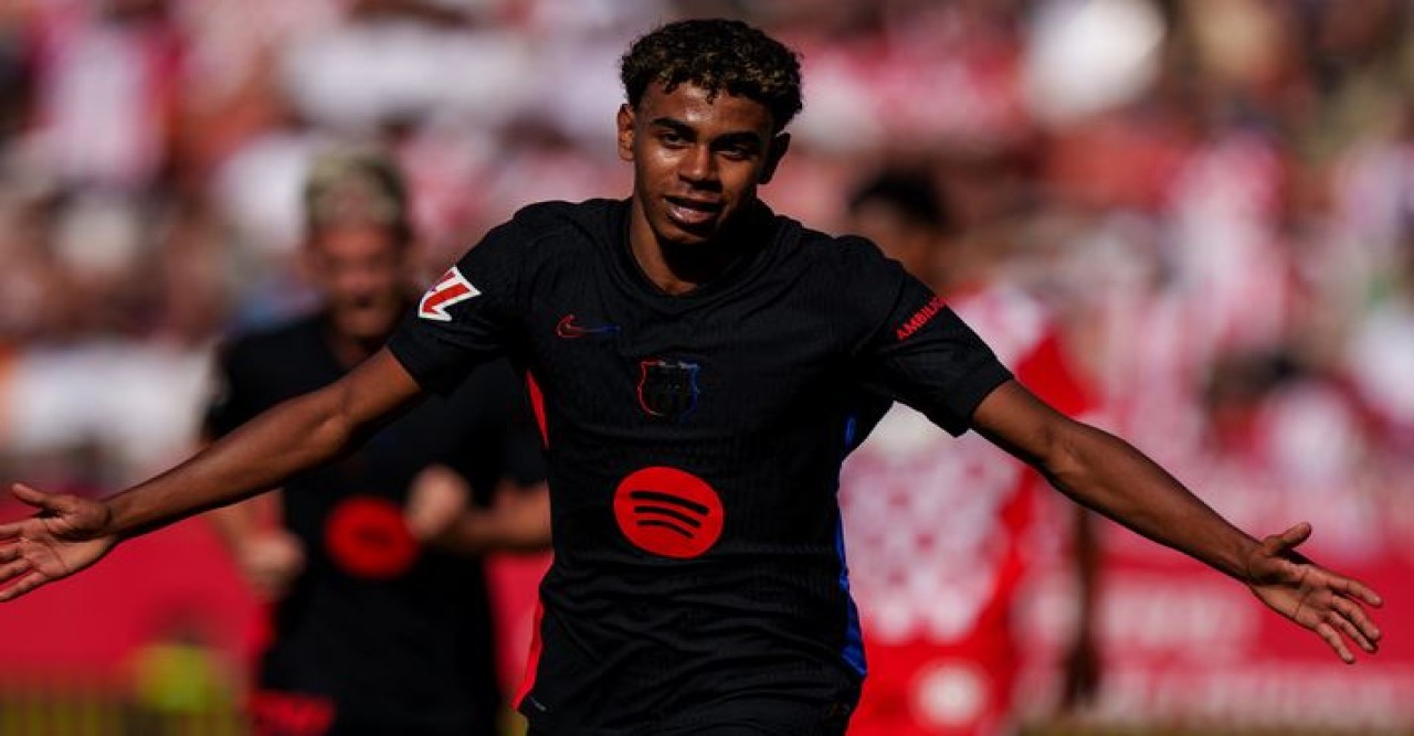 জিরোনাকে বিধ্বস্ত করার রাতে ইয়ামালের জোড়া গোল