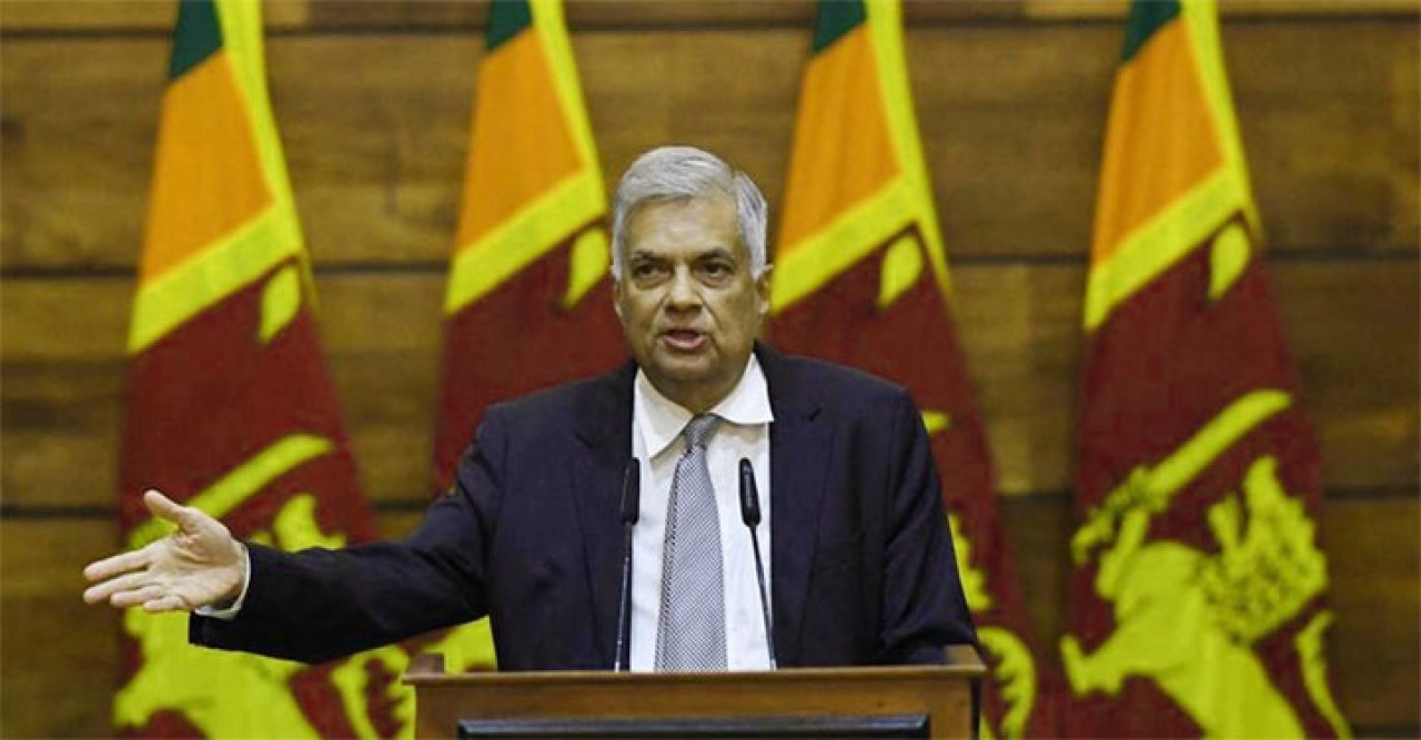 শ্রীলঙ্কার নতুন প্রেসিডেন্ট রনিল বিক্রমাসিংহে