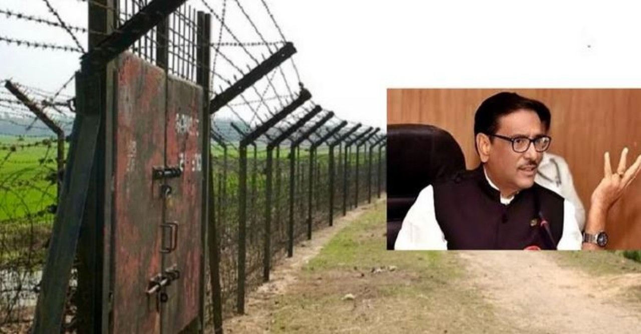 ওবায়দুল কাদের যেভাবে সীমান্ত অতিক্রম করেন