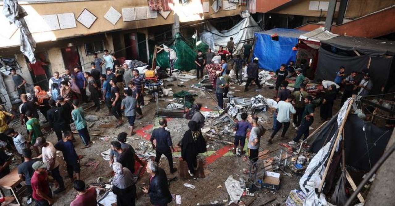 গাজায় স্কুলে ইসরায়েলি হামলা, নিহত অন্তত ২৮