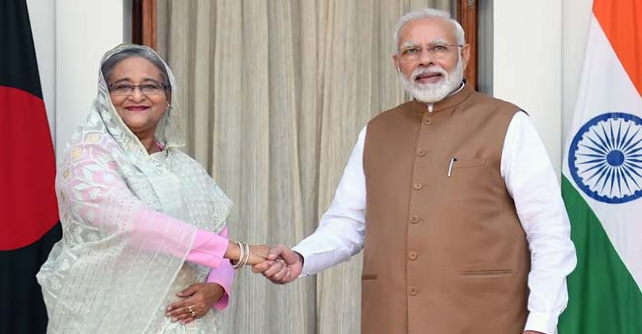 মোদির বাড়িতে আপ্যায়িত হবেন শেখ হাসিনা