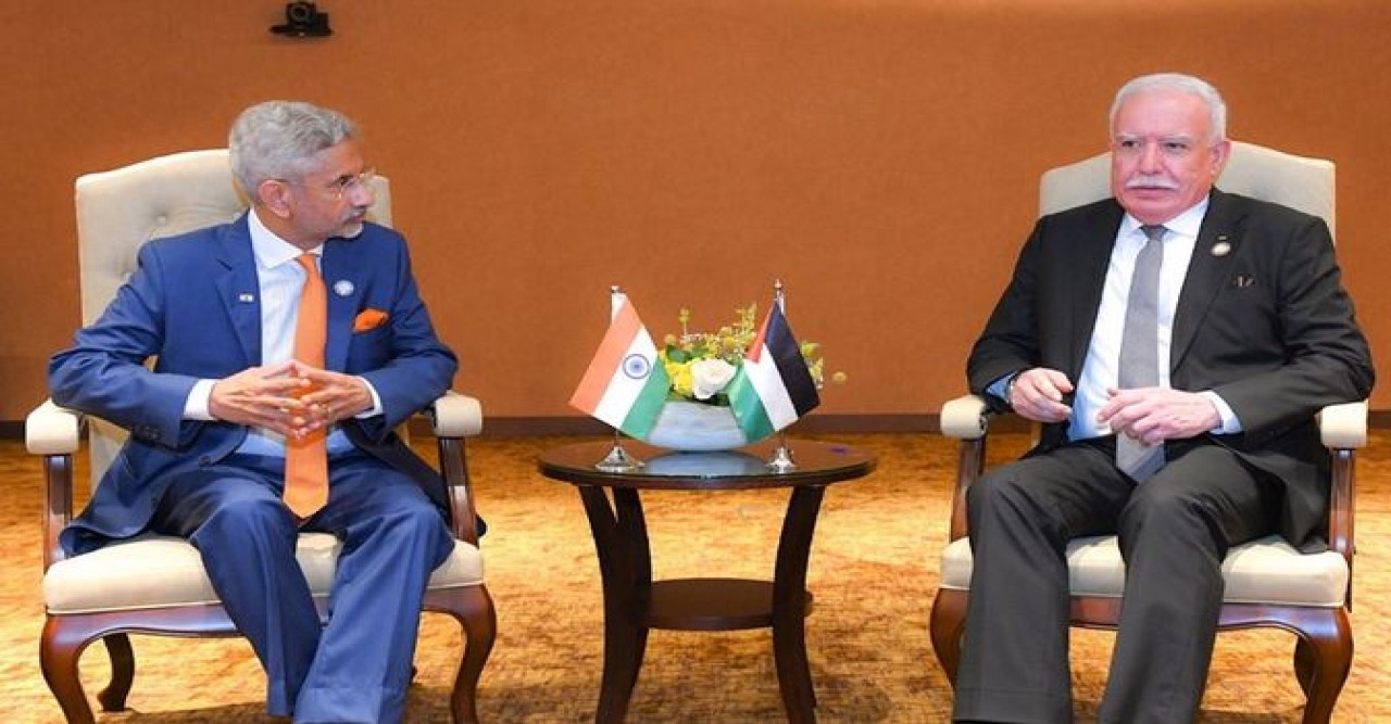 ফিলিস্তিন ও ভারতের মন্ত্রীদের বৈঠকে গাজার সংঘাত নিয়ে আলোচনা