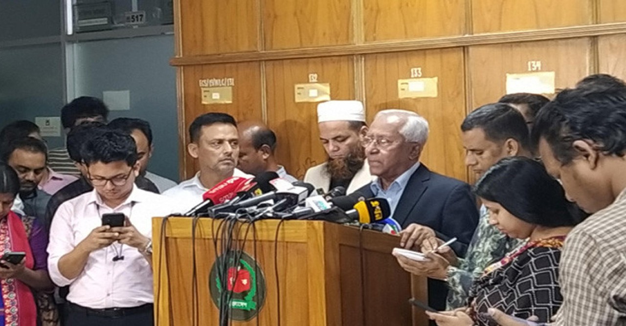 শাপলা কলি যুক্ত হয়েছে, প্রয়োজনে আবারও সংশোধন করা হবে : ইসি সচিব