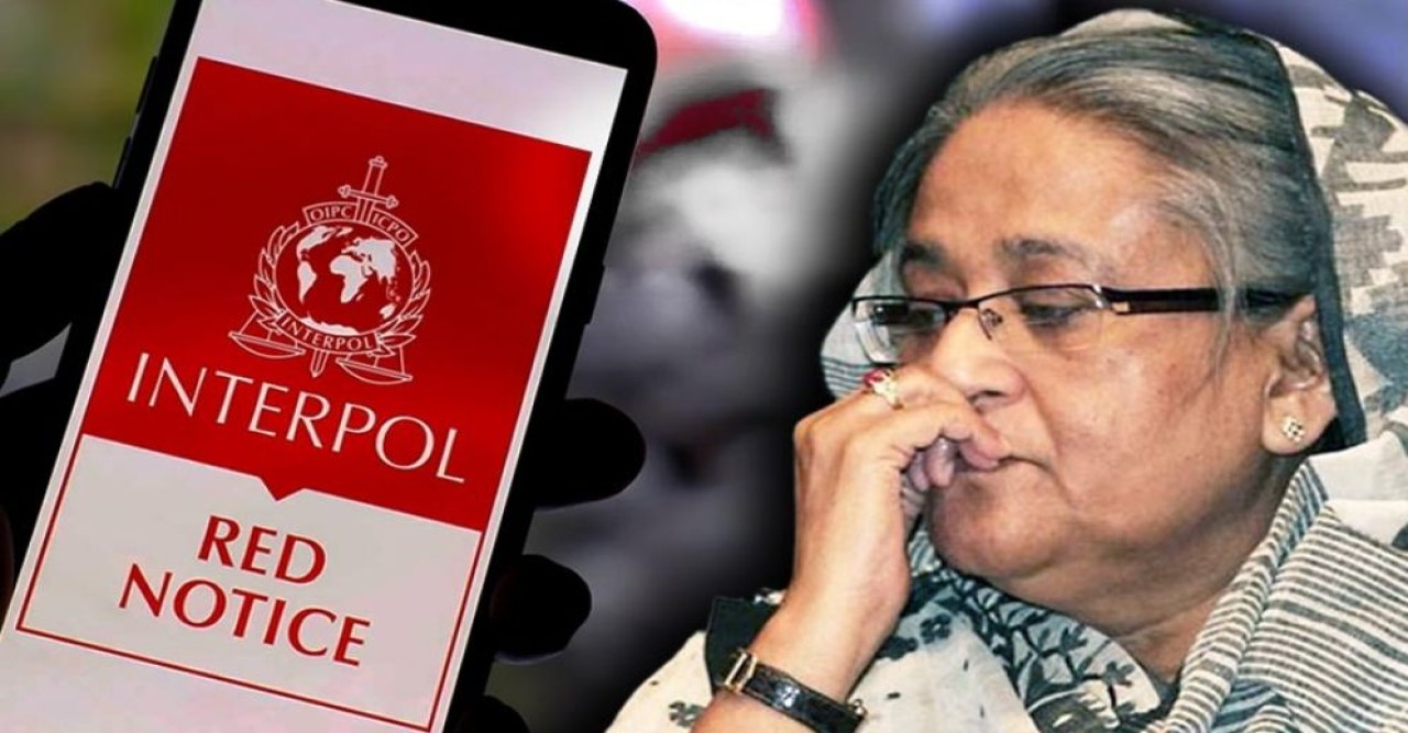 হাসিনাকে ফেরাতে ইন্টারপোলে আবেদনের প্রস্তুতি শুরু