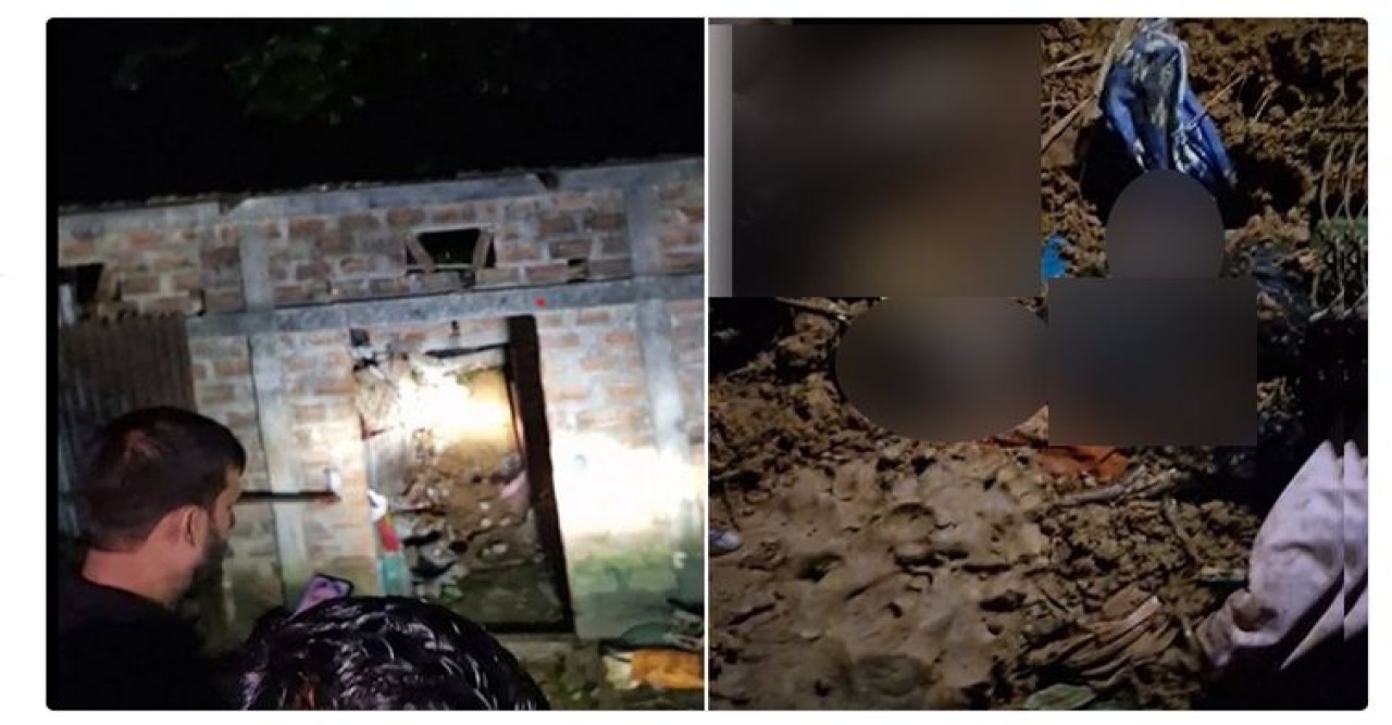 সিলেটে টিলা ধসে মাটিচাপায় একই পরিবারের ৪ সদস্য নিহত